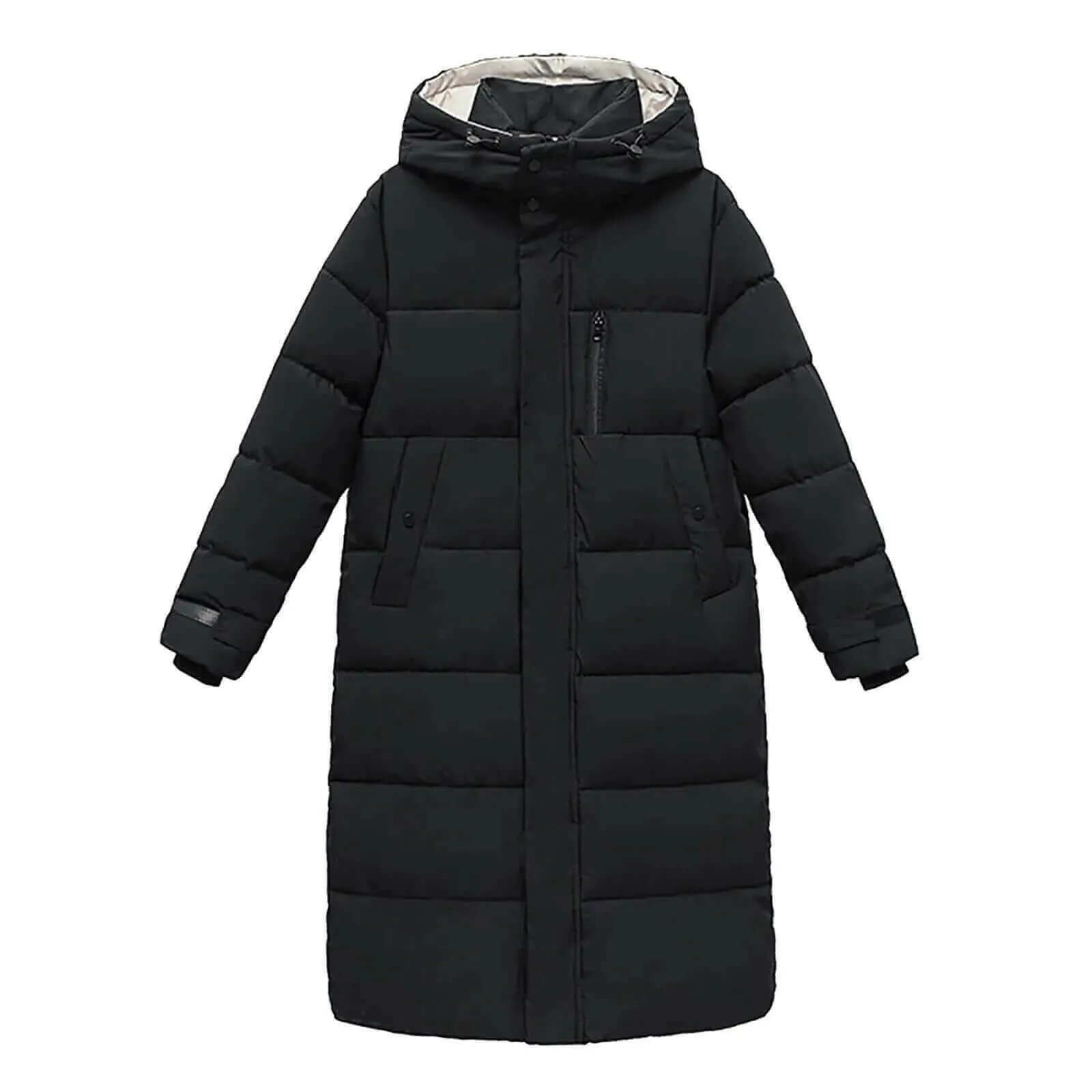 2022 Winter Women Jacket Coats Long Parkas Female Down Cotton Hooded