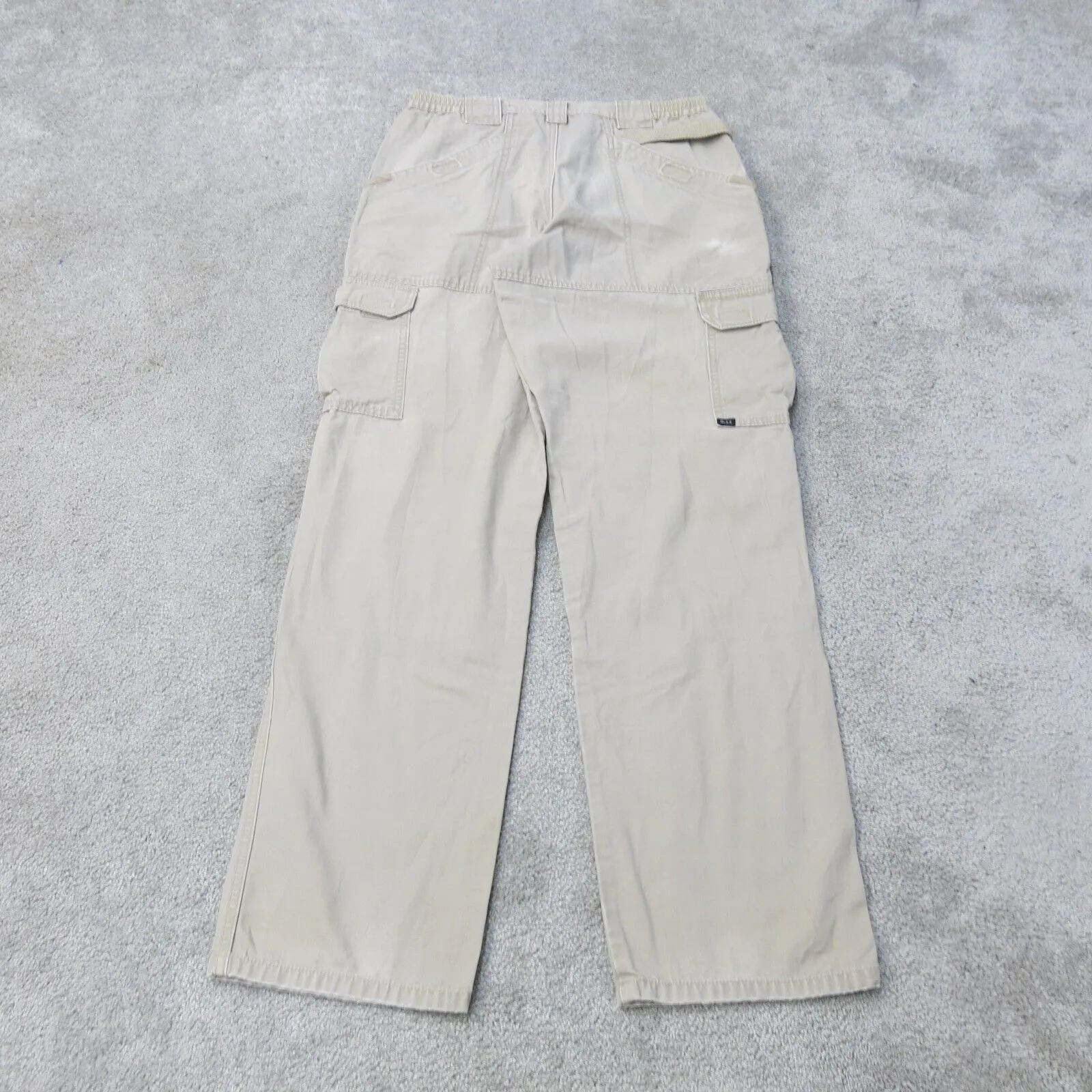 5.11 Tactical Pants Mens Khaki 30/34 High Rise Cargo Utility Double Knee Outdoor