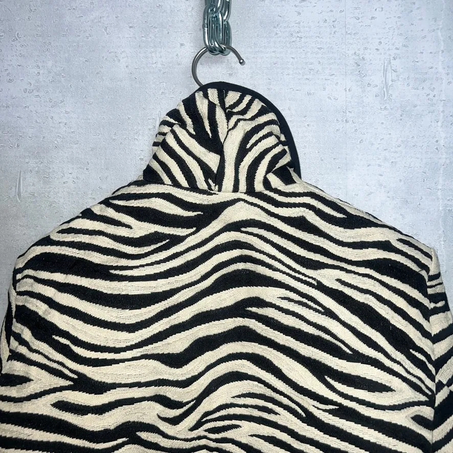 80-90'S INDIA製 / ZEBRA WOVEN RAG JKT