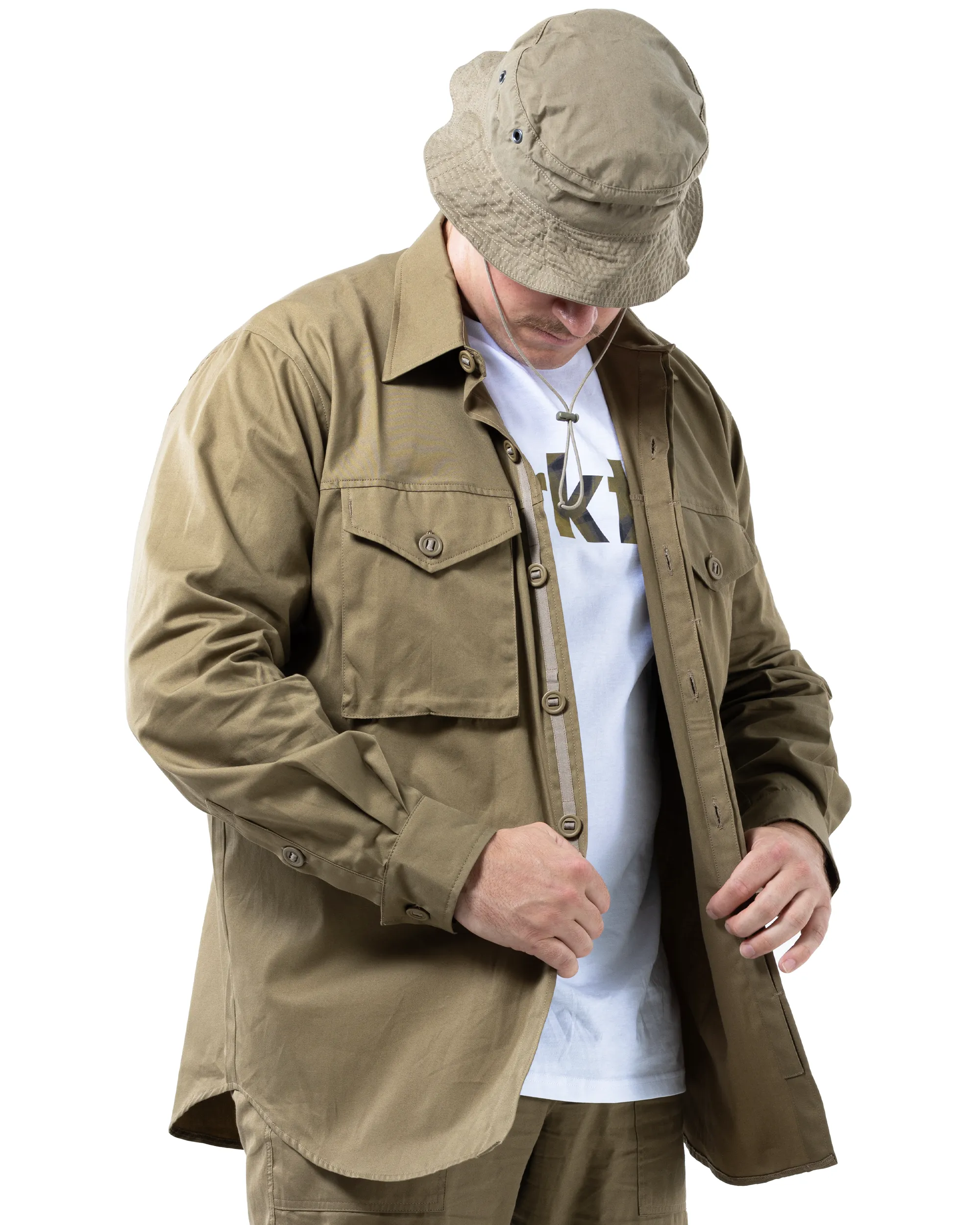 A121 Ferrers Shirt - Khaki