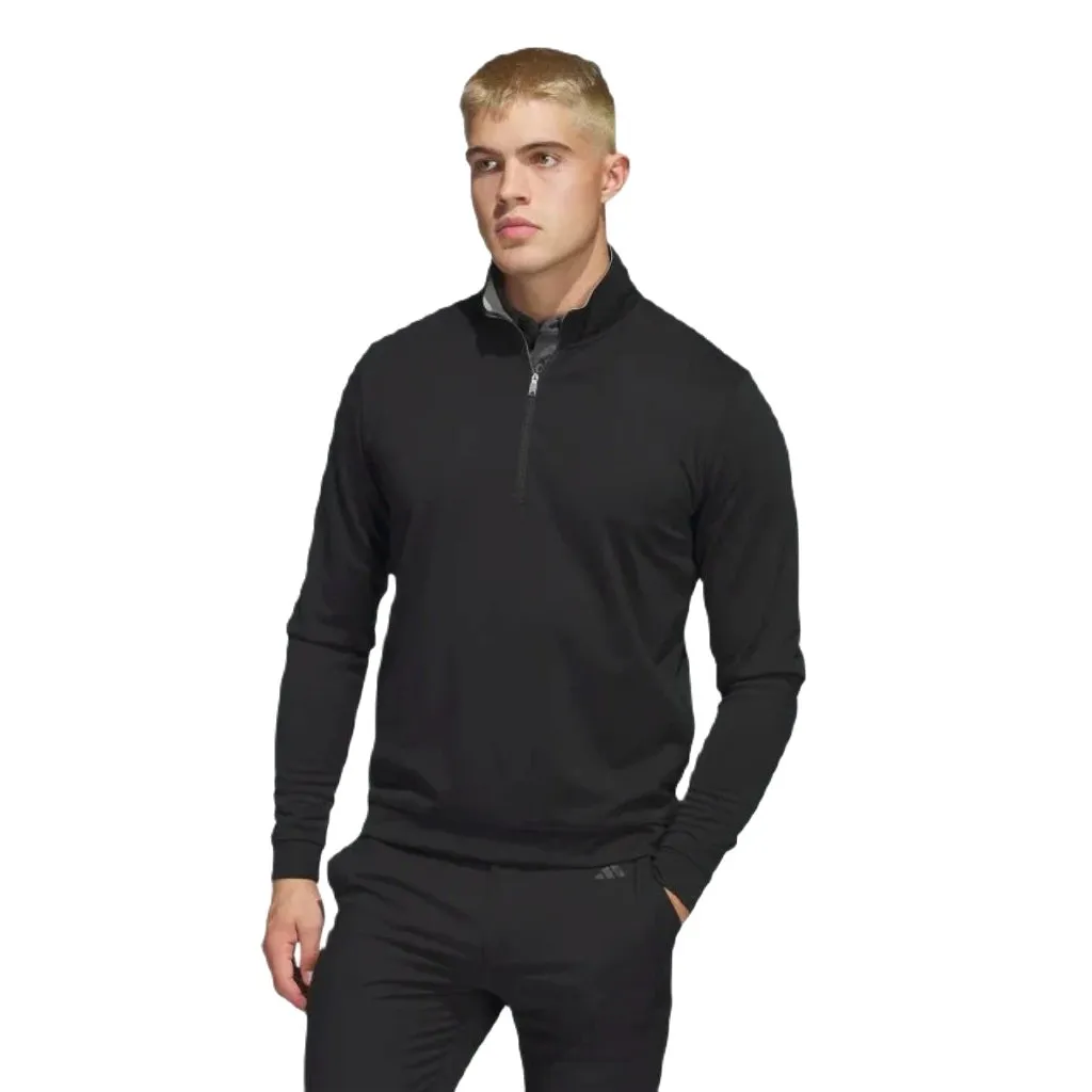 Adidas Elevated Golf Sweatshirt - Black