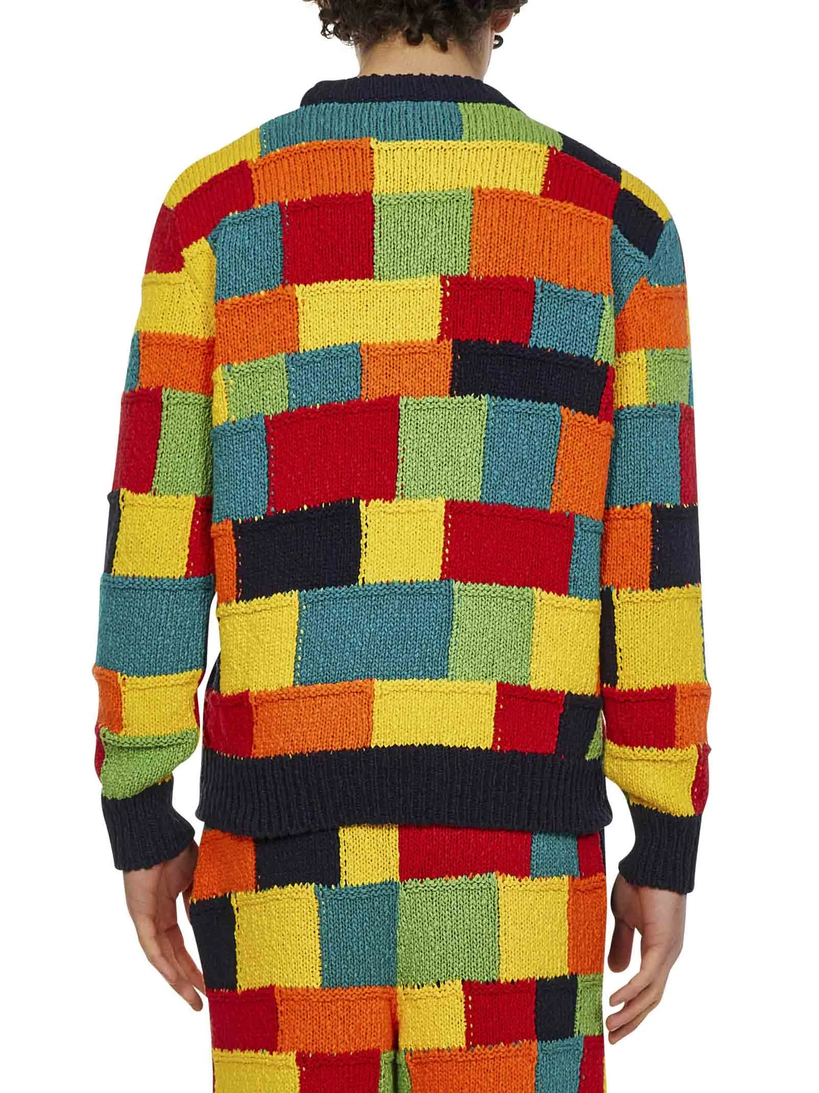 Alanui Colorblock Crewneck Knit Jumper