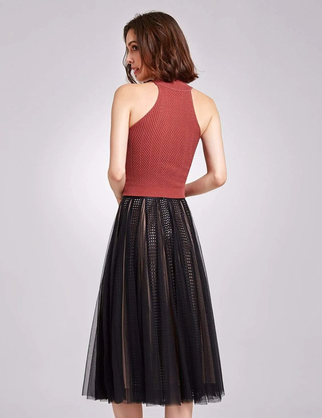 Alisa Pan High Waisted Midi Skirt