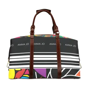 AMMA JO ICON - Brown Trim Duffle Carryall