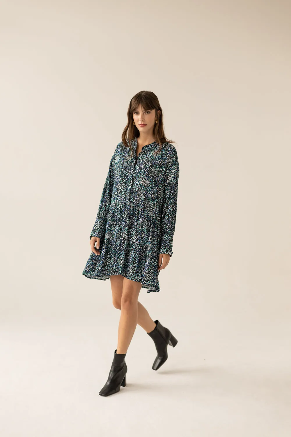 Anais Dress Small Print