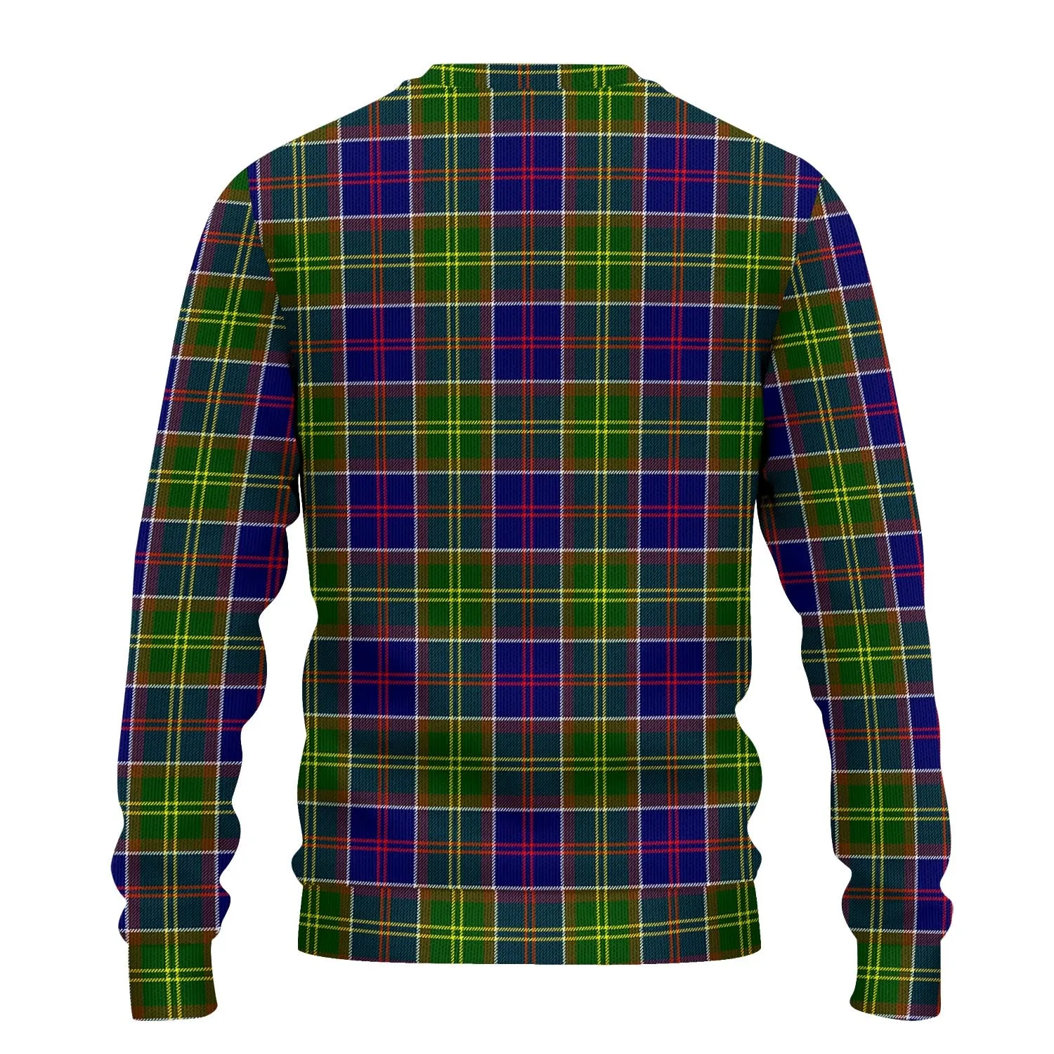 Arnott Tartan Ugly Sweater with Family Crest