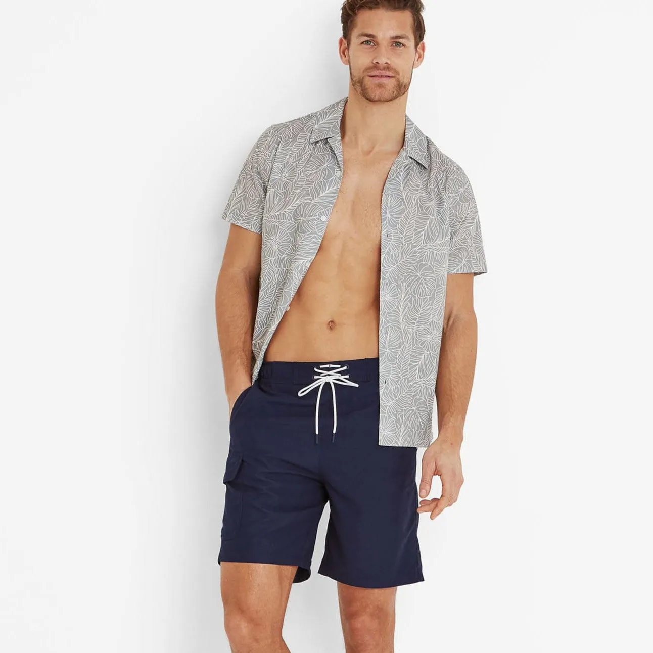 Aslan Mens Swimshorts - Dark Indigo