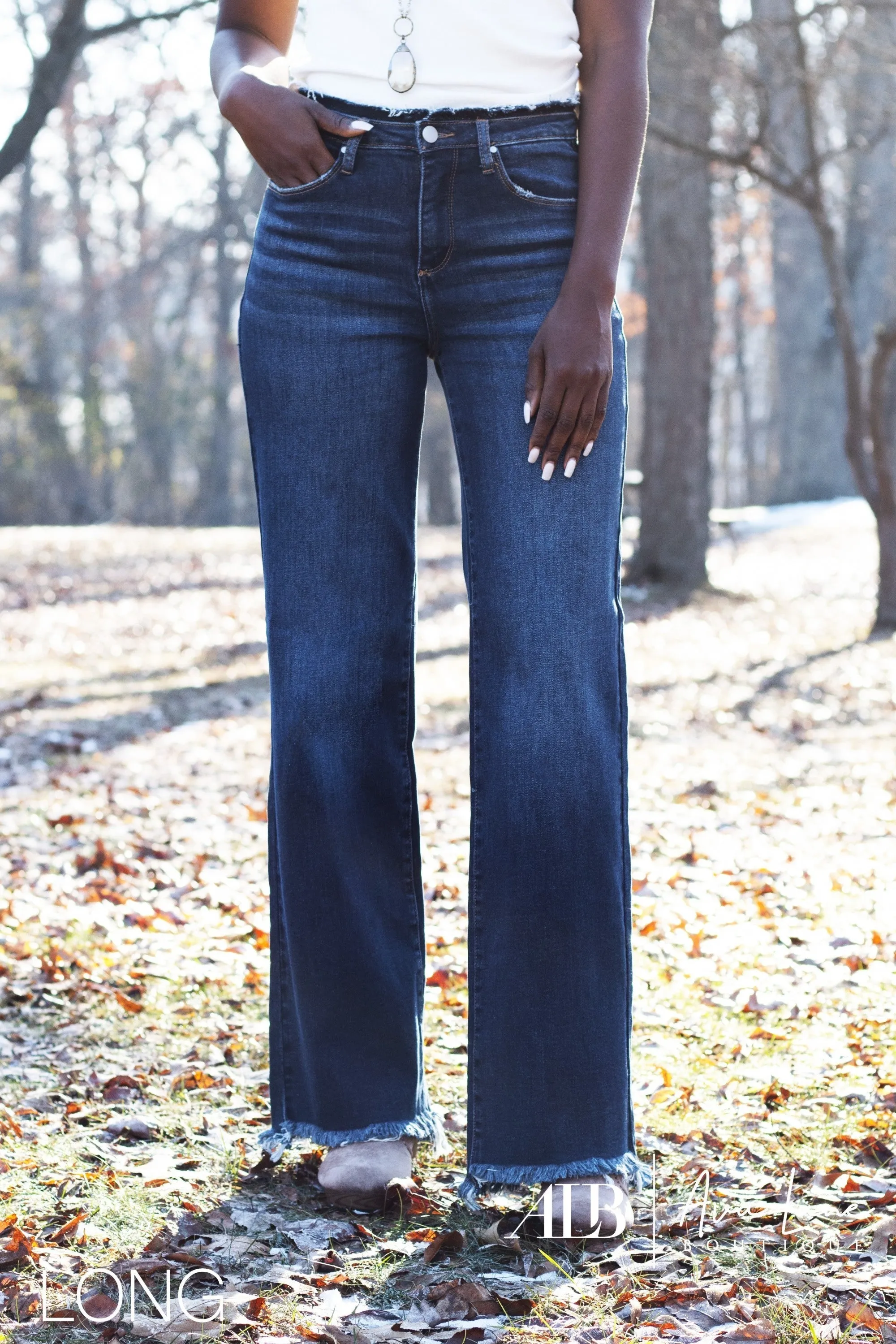 Ava Lane Boutique Yours, Mine, and Ours High-Rise Wide Leg Denim *3 Lengths*