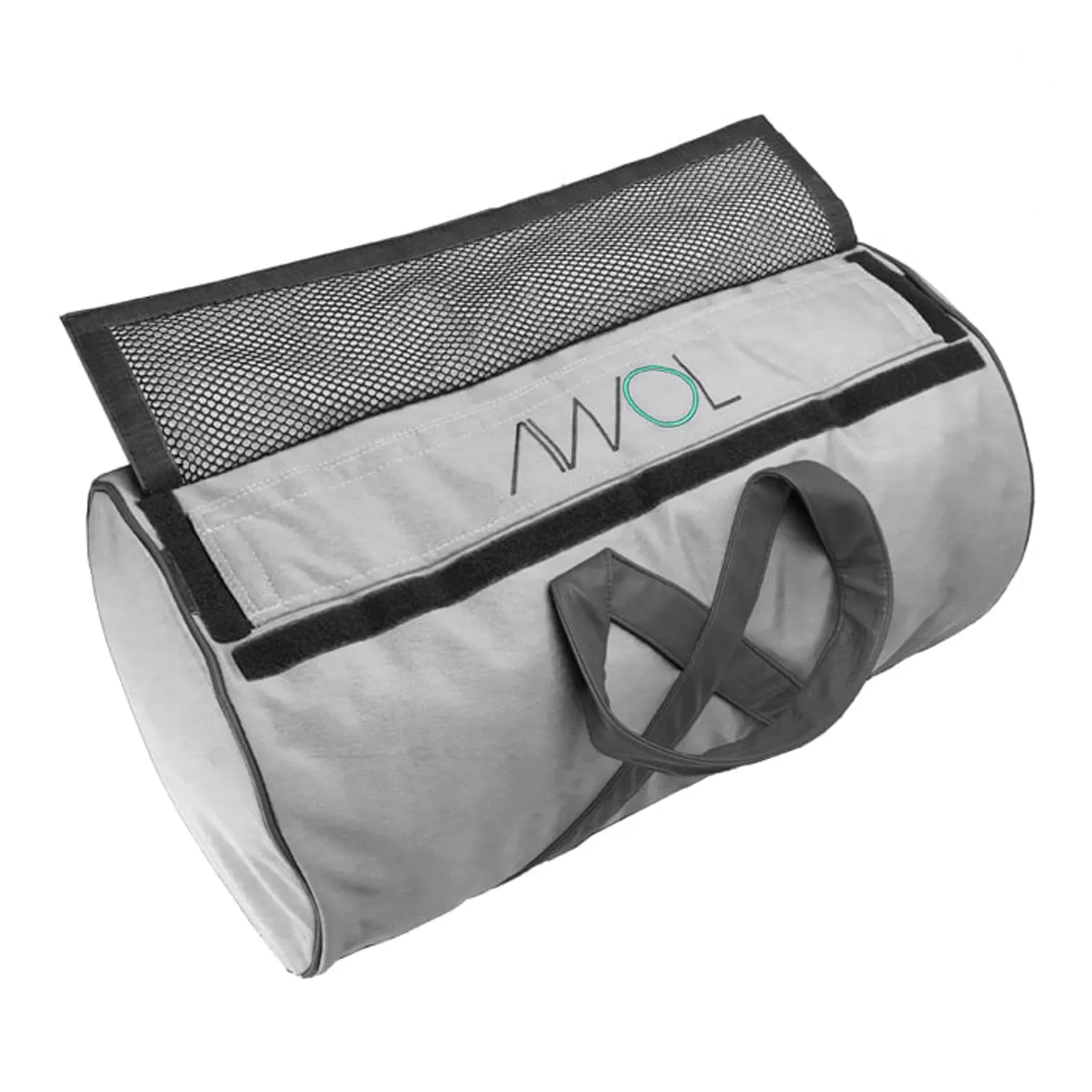 AWOL DAILY Large Gray Duffle Bag