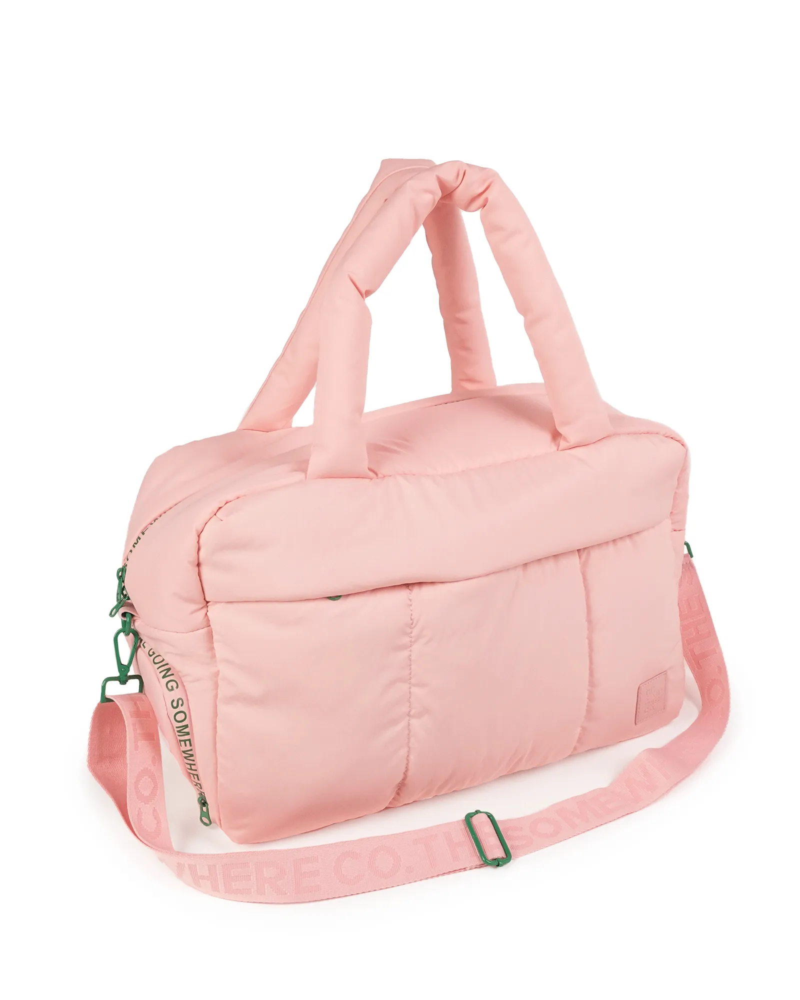 Baby Pink Marshmallow Duffle Bag