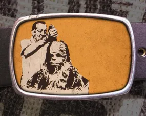 Belt Buckle Chewbacca Hair Cut Belt Buckle