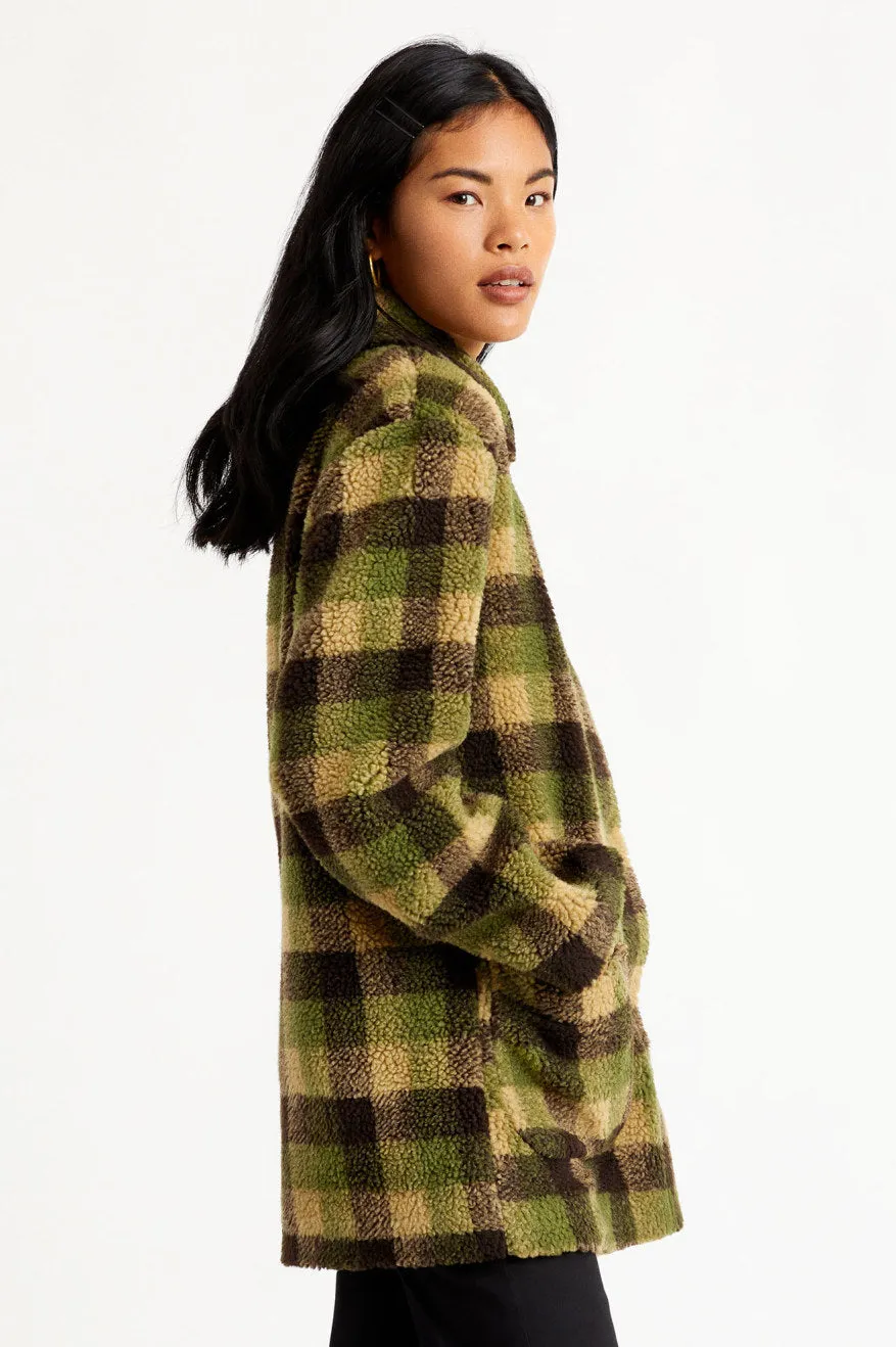 Bern Sherpa Coat - Plaid