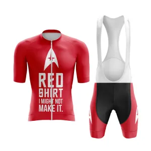 Bike Trek Red Shirt (V1) Aero Cycling Kit