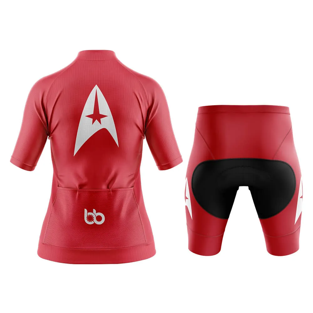 Bike Trek Red Shirt (V1) Aero Cycling Kit