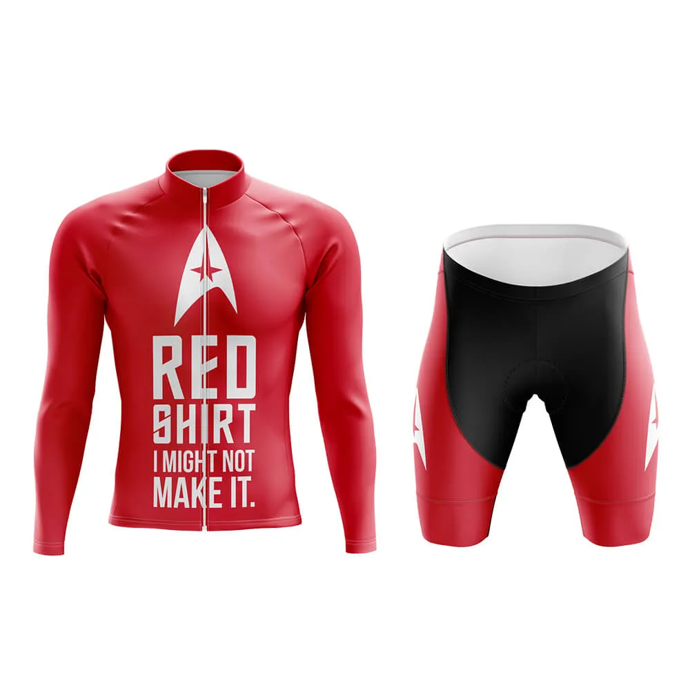 Bike Trek Red Shirt (V1) Aero Cycling Kit