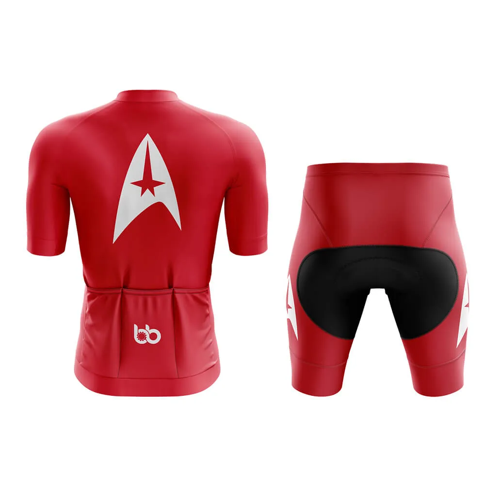 Bike Trek Red Shirt (V1) Aero Cycling Kit