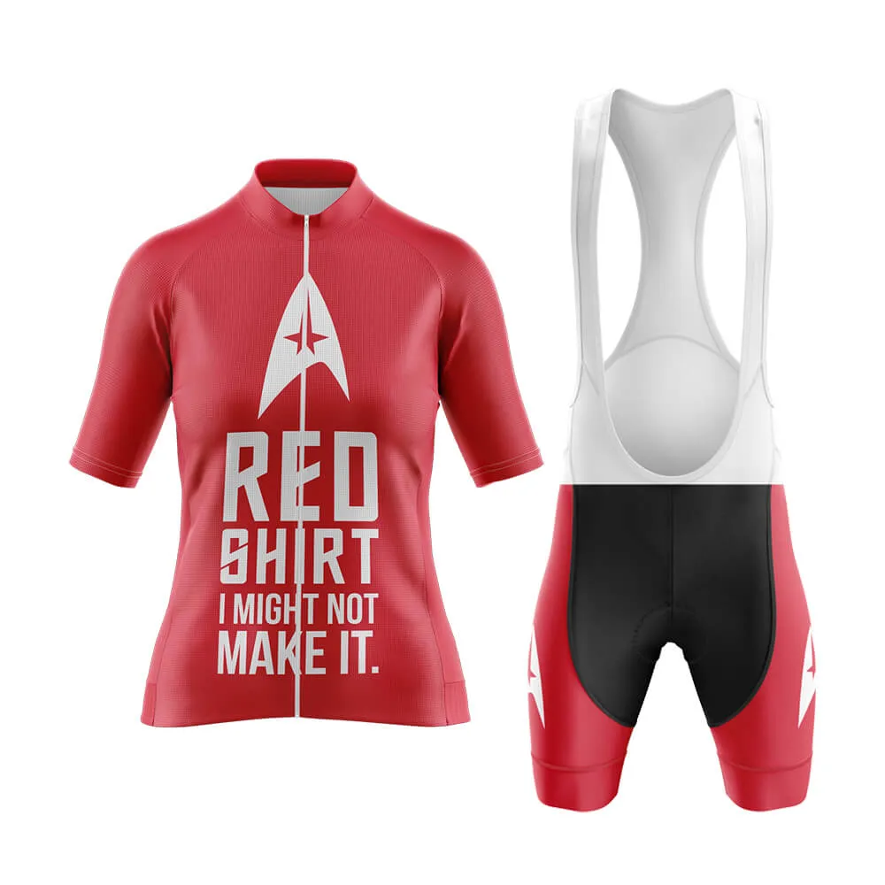 Bike Trek Red Shirt (V1) Aero Cycling Kit