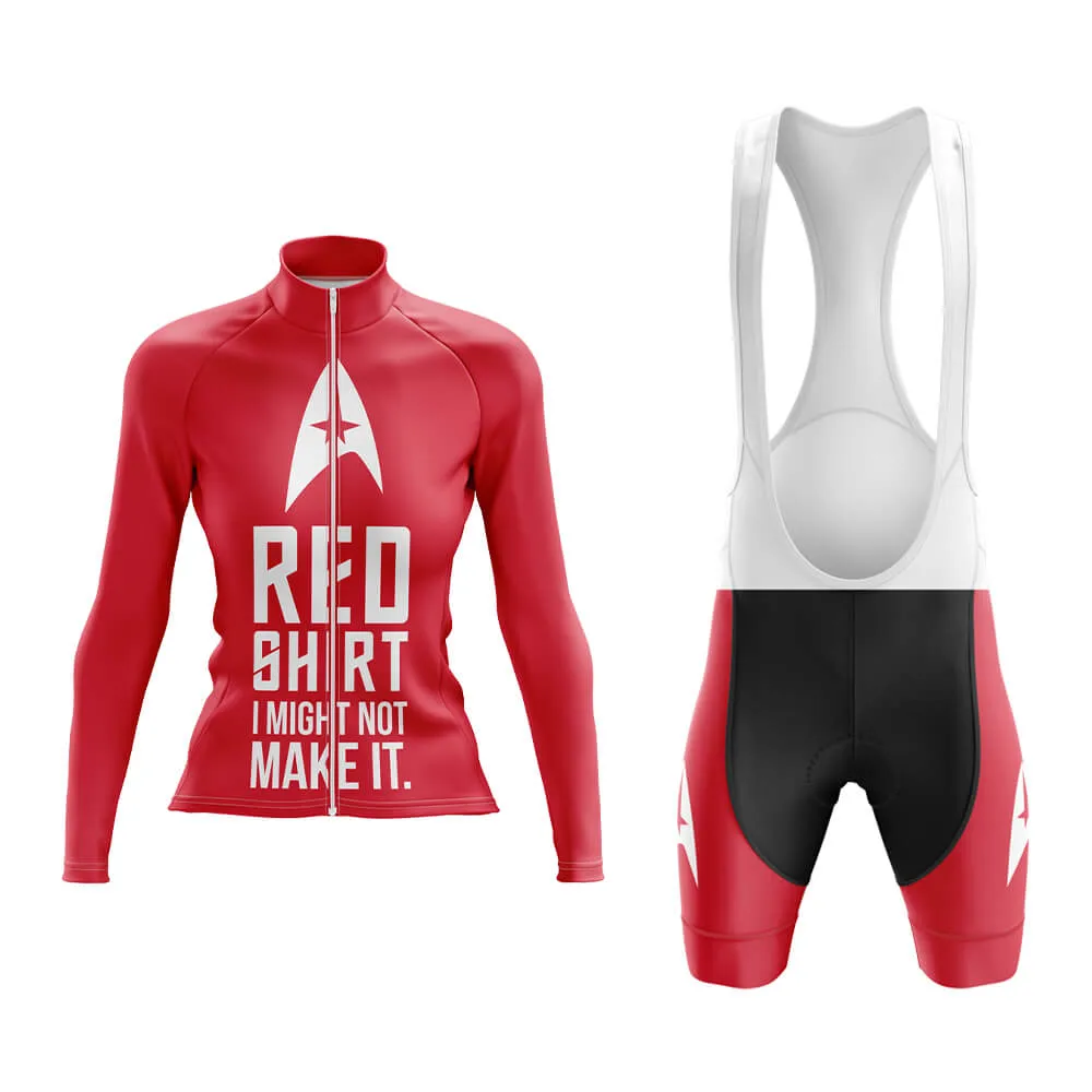 Bike Trek Red Shirt (V1) Aero Cycling Kit