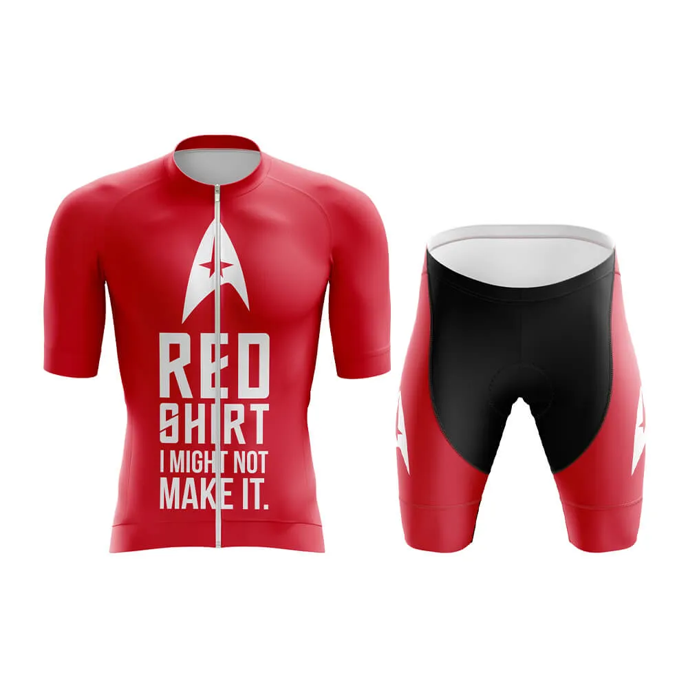 Bike Trek Red Shirt (V1) Aero Cycling Kit