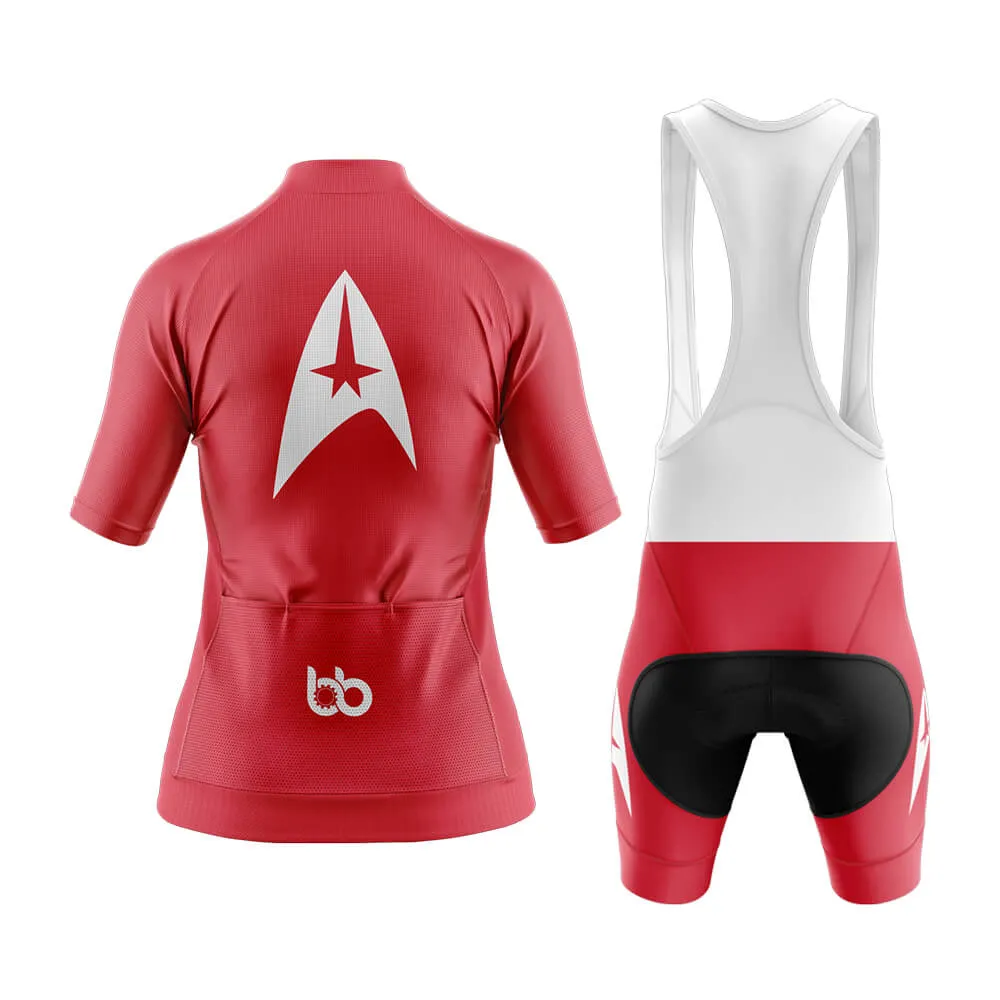 Bike Trek Red Shirt (V1) Aero Cycling Kit