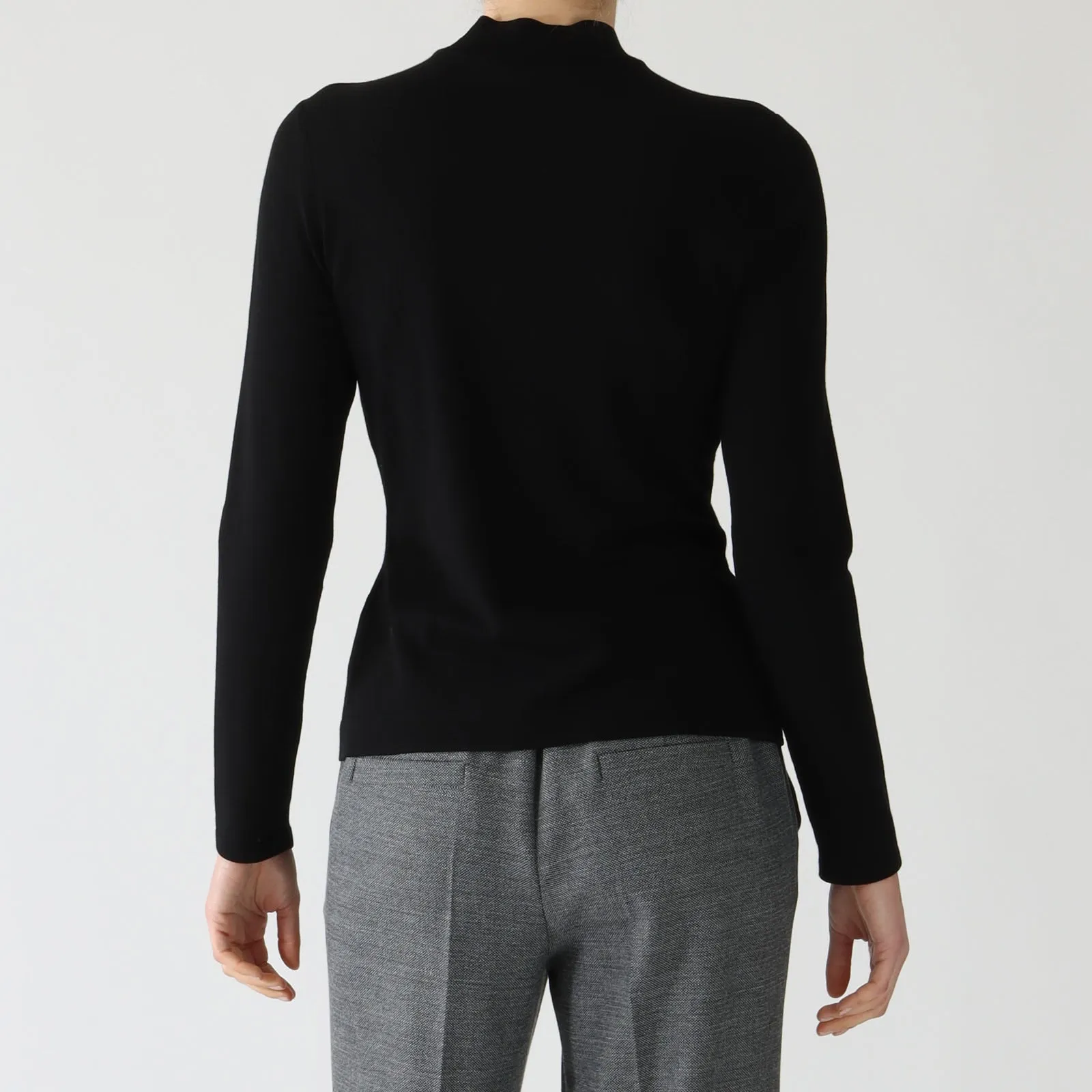 Black Turtle Neck Sweater