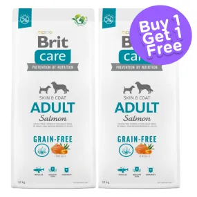 Brit Care Salmon & Potato Grain Free Adult Small and Medium Breed Dog Dry Food (Buy 1 Get 1) (Limited Shelf Life)