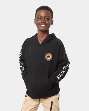 Brixton Kid's Forte Pullover Hoodie Black