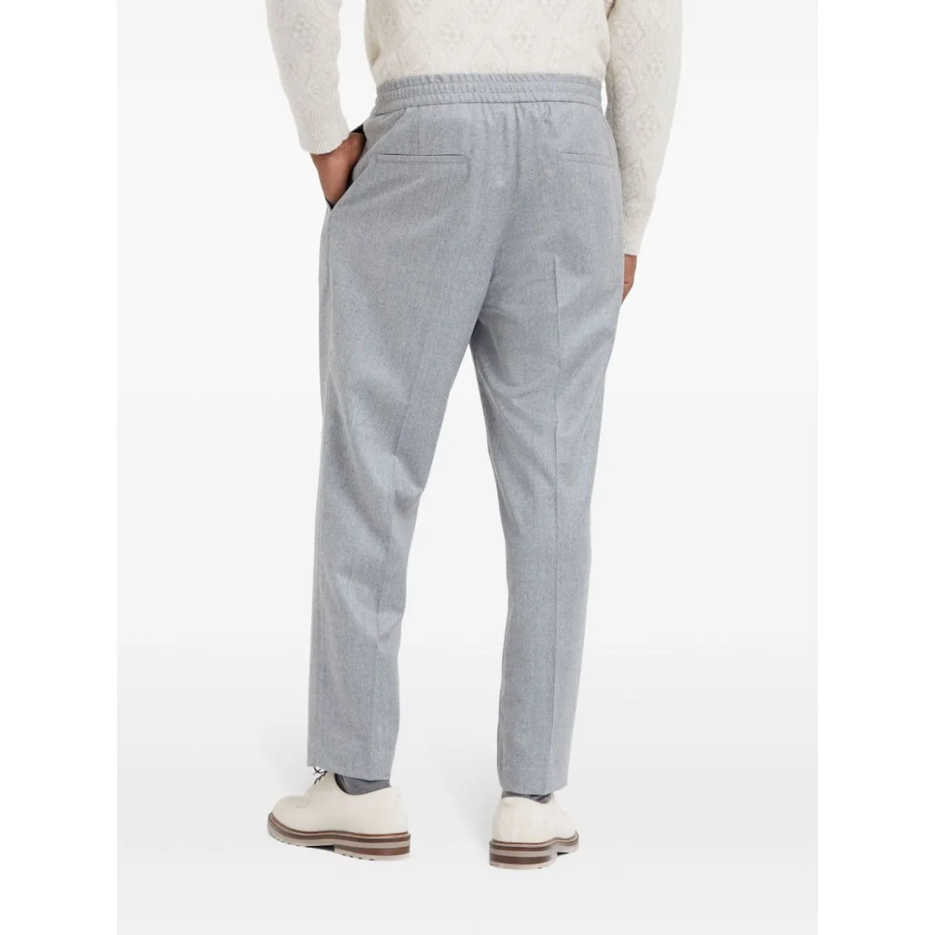 Brunello Cucinelli Trousers Light Grey