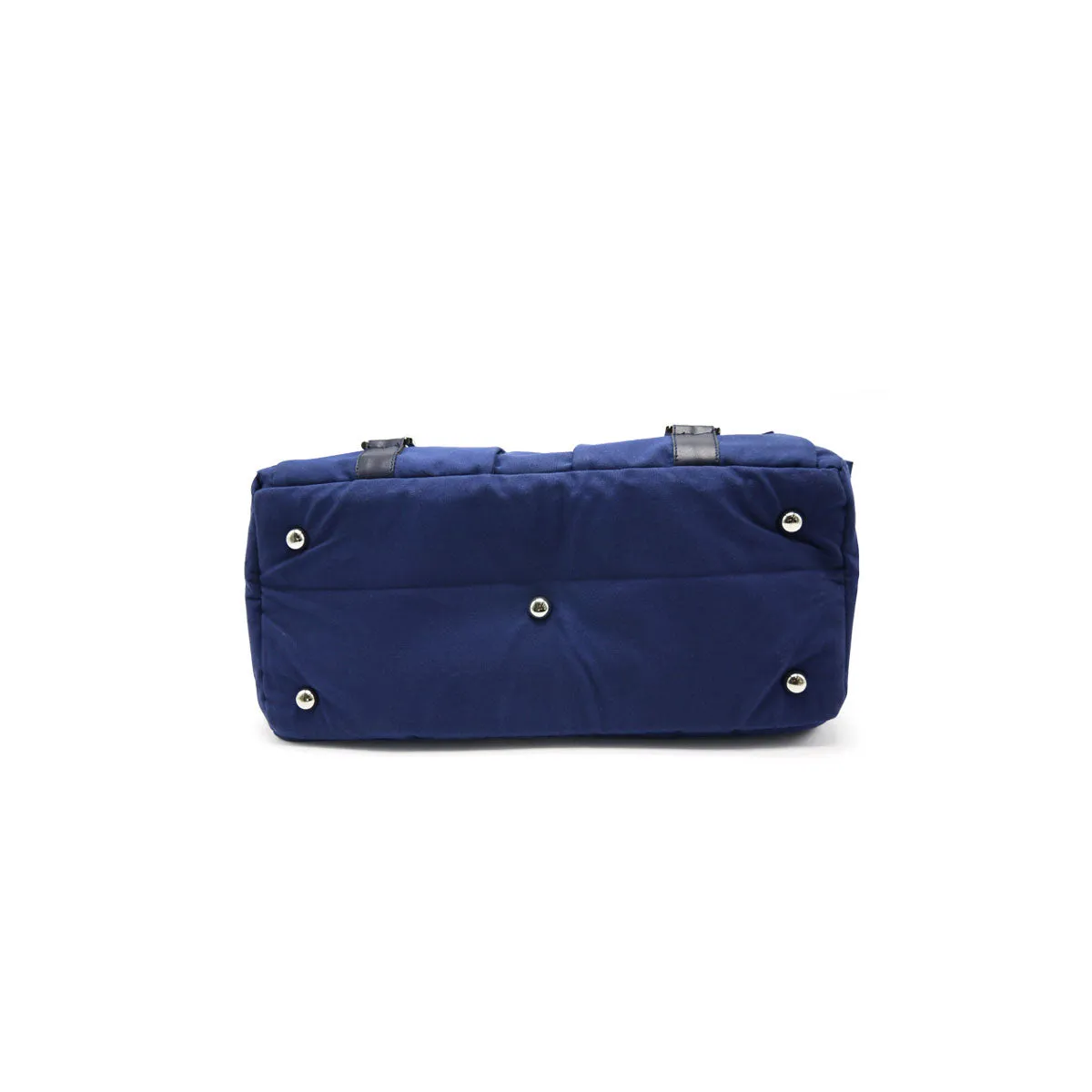 Buckle Tote Dog Carrier in Navy