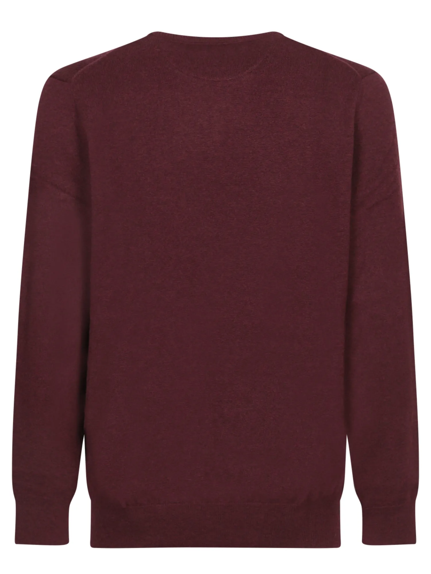 Burgundy Cotton Sweater