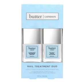 butter LONDON - Horse Power Nail Rescue Base Coat   Melt Away Cuticle Exfoliator Mini Treatment Duo