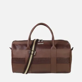 Carlton Dark Brown Duffle Bag