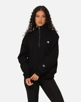 Champion Women's Rochester Base Quarter Zip Black