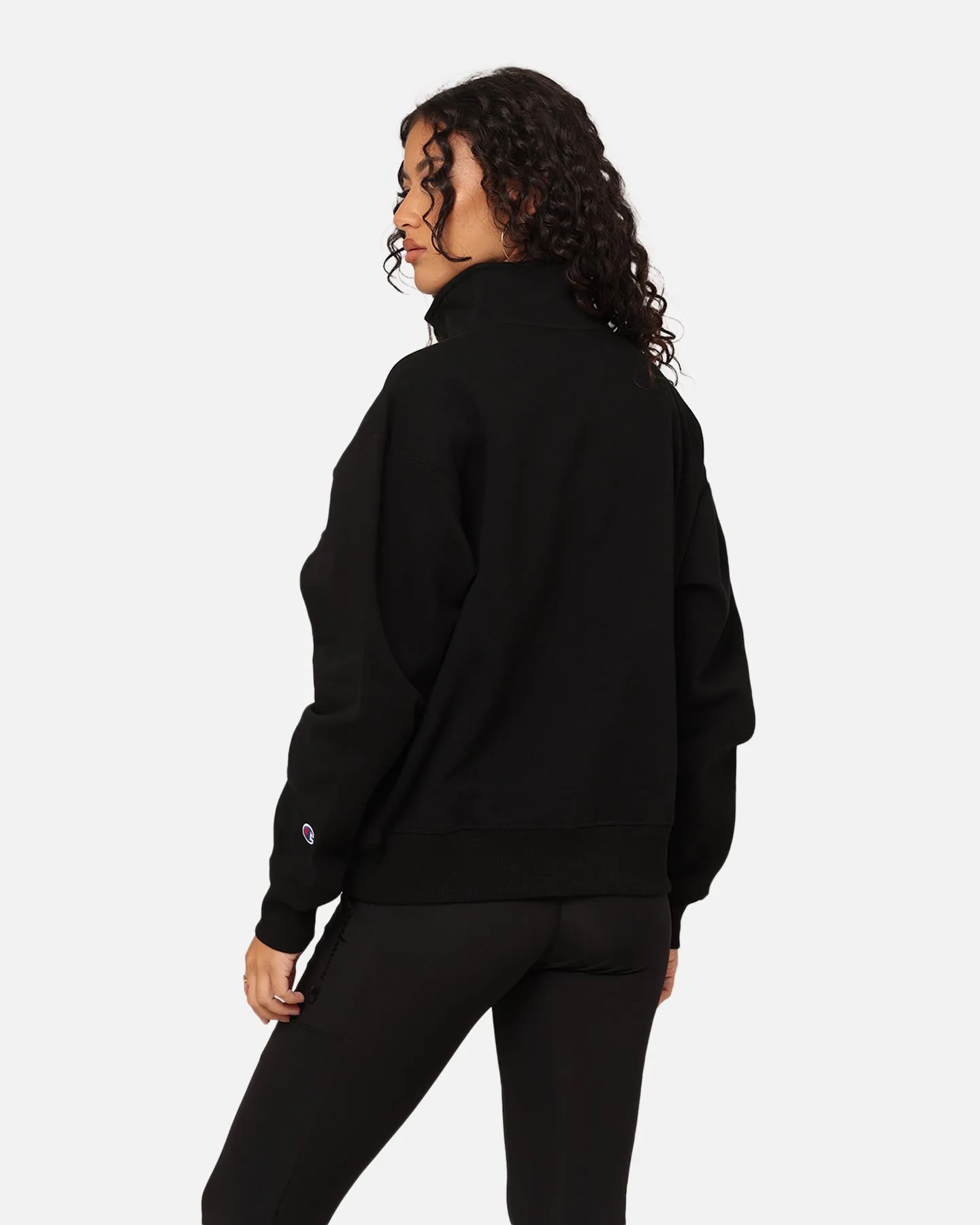 Champion Women's Rochester Base Quarter Zip Black