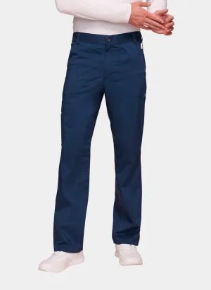 Cherokee WW Revolution Men-s Mid Rise Tapered Leg Scrub Trousers WWE140 - Navy