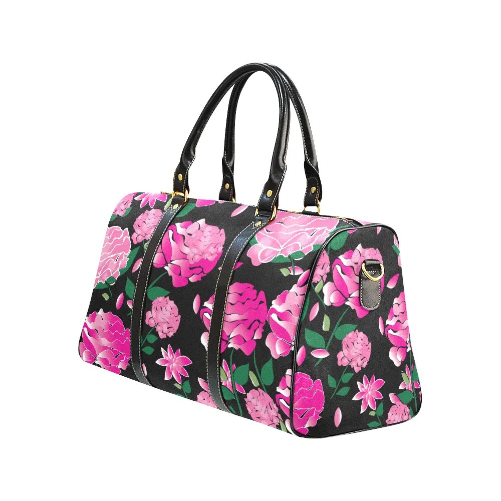 Custom Order - Peony Noire Duffle