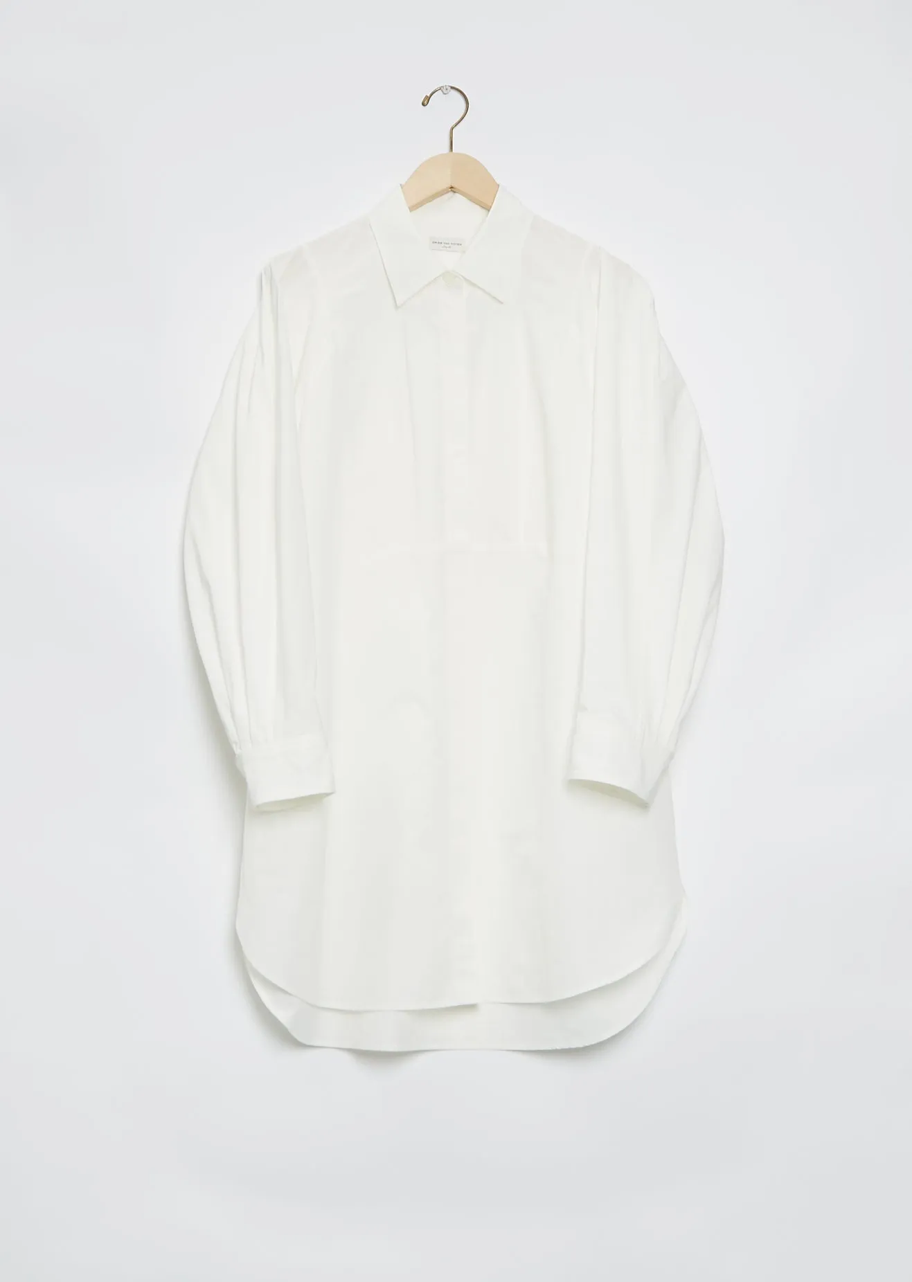 Dali Shirt Dress — White