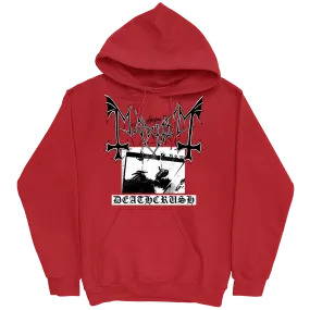 Deathcrush Pullover Hoodie (Red)