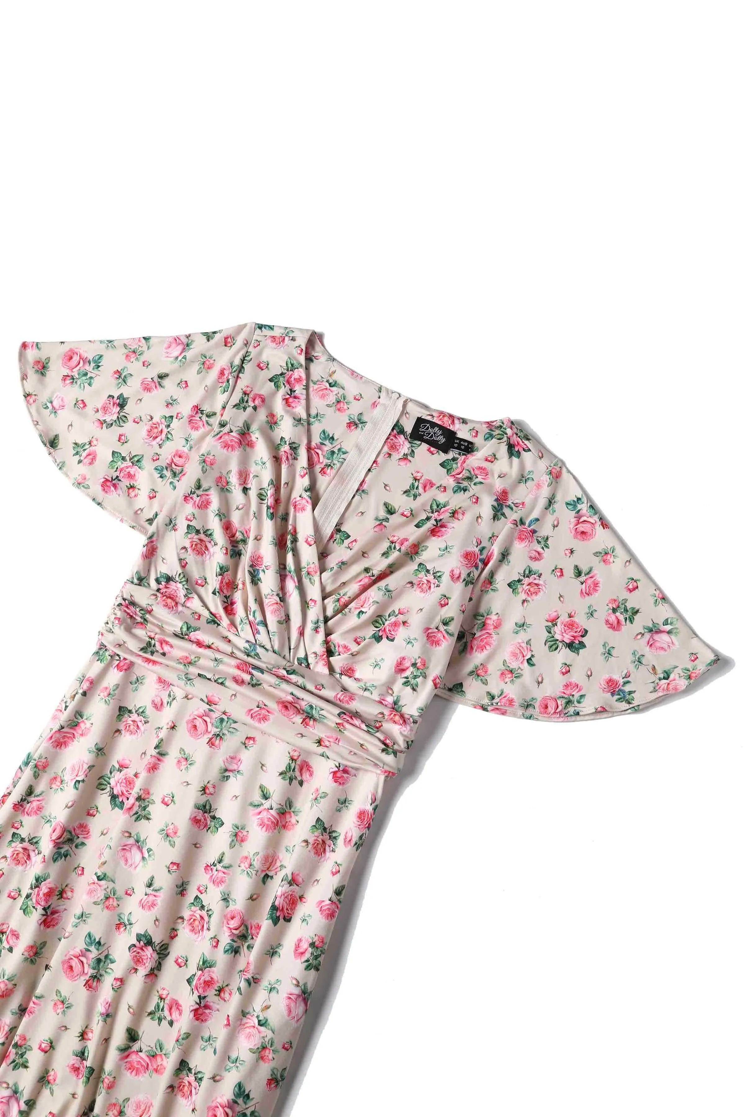 Donna Pink Rose A Line Dress