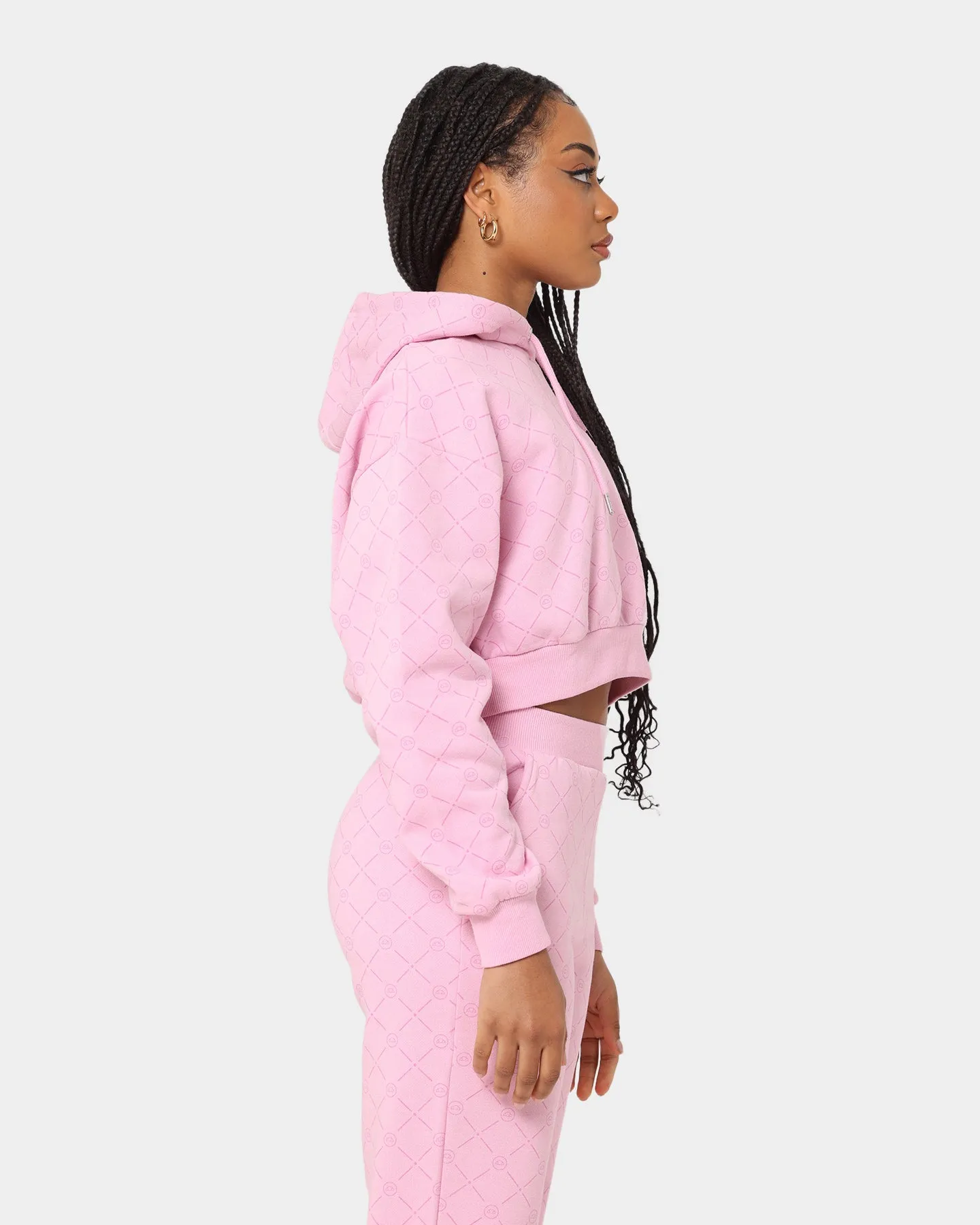 Ellesse Women's Marinell Crop Hoodie Light Pink