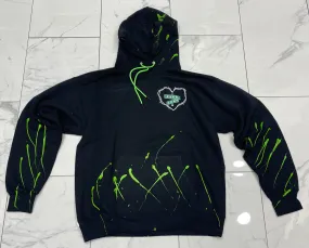 Flee Zone "Paint Splatter" Hoody --Read Description