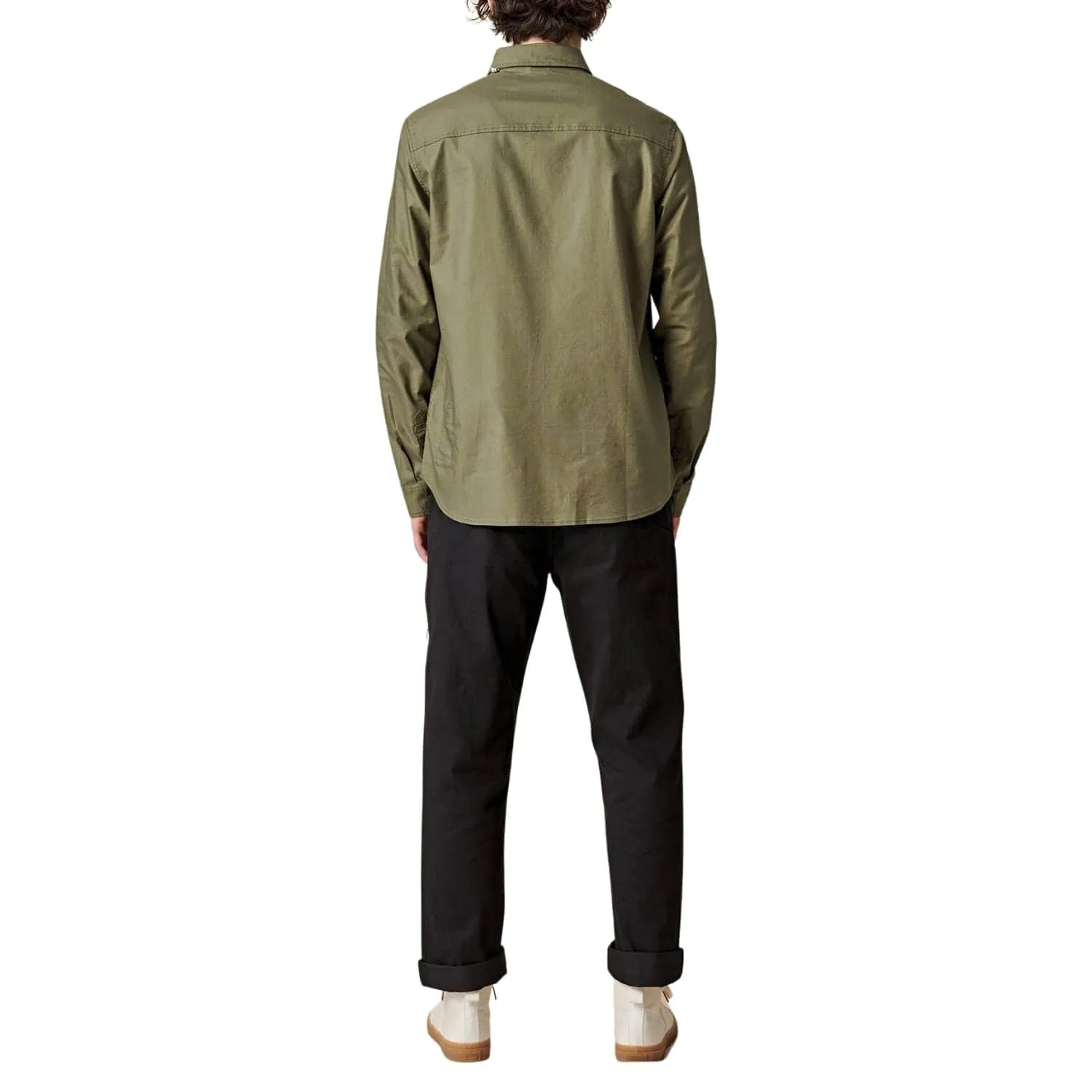 Globe Foundation Long Sleeve Shirt - Olive