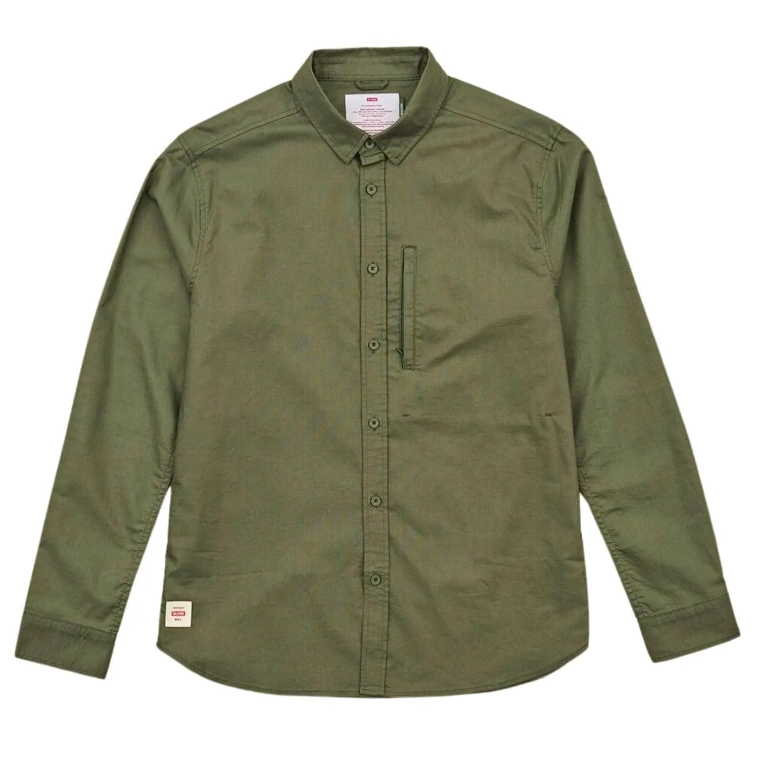 Globe Foundation Long Sleeve Shirt - Olive