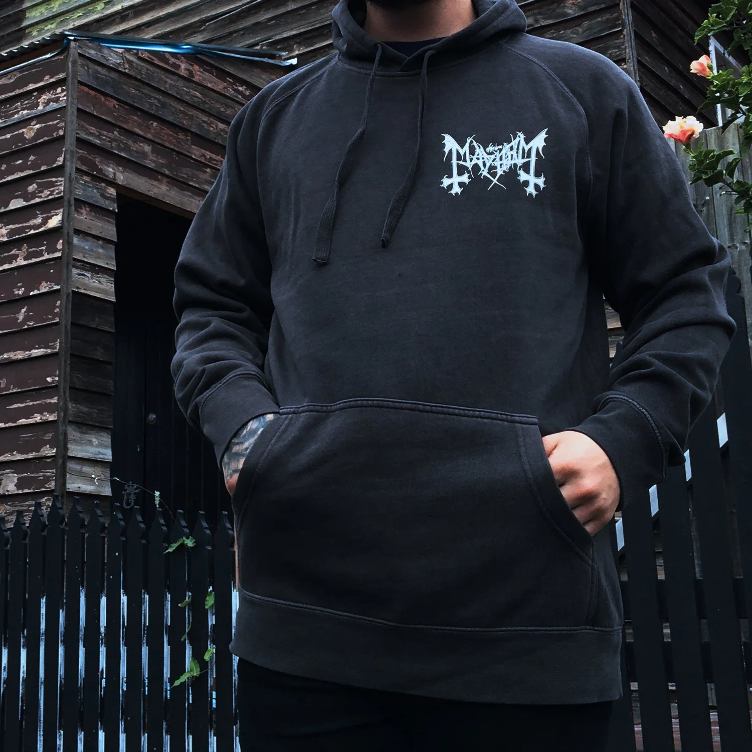 Goat Pullover Hoodie (Vintage Black)