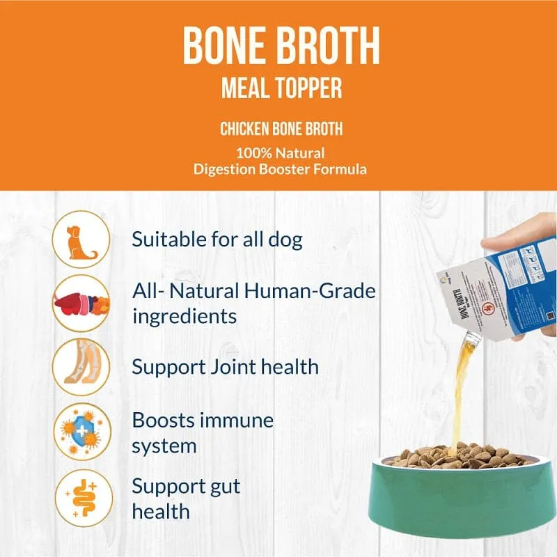 Goofy Tails Chicken Bone Broth for Dogs and Puppies Buy 1 Get 1 (BOGO)