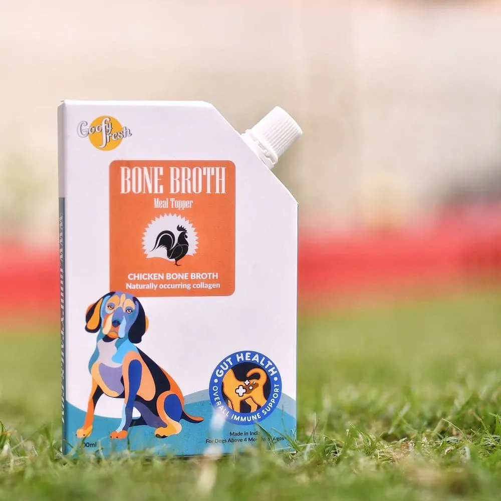 Goofy Tails Chicken Bone Broth for Dogs and Puppies Buy 1 Get 1 (BOGO)