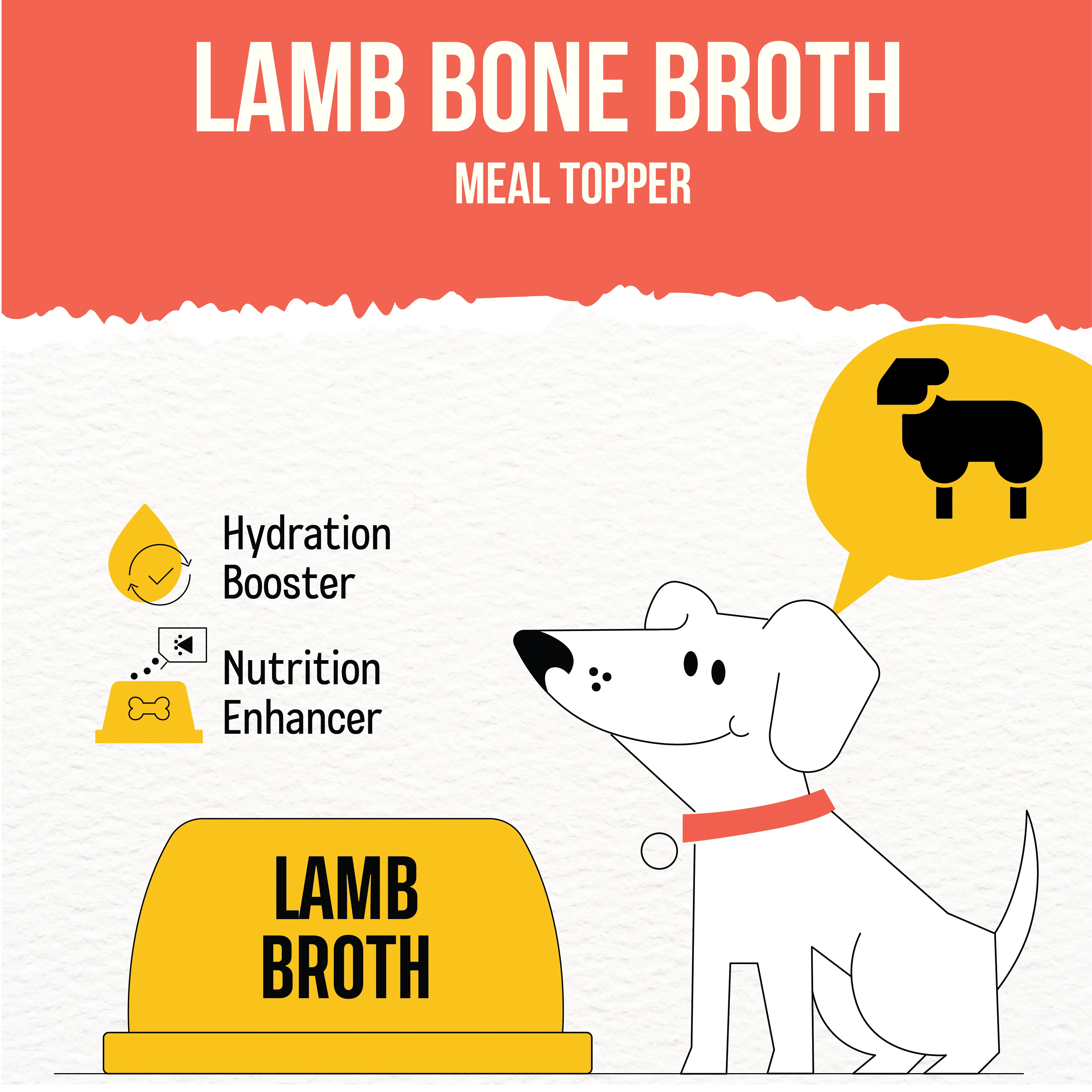 Goofy Tails Lamb Bone Broth for Dogs and Puppies Buy 1 Get 1 (BOGO)