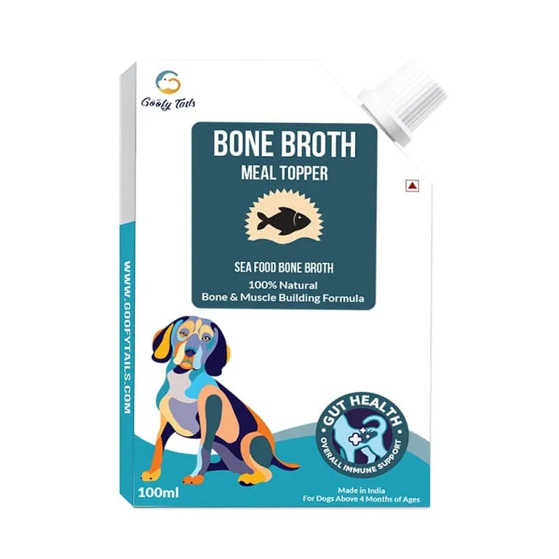 Goofy Tails  Sea Food Bone Broth for Dogs and Puppies Buy 1 Get 1 (BOGO)