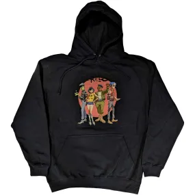 Gorillaz Mens / Unisex Hoodie - Group Circle Rise