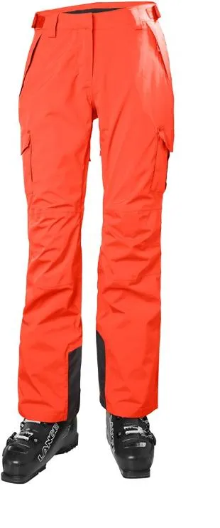 Helly Hansen W Switch Cargo Insulated Snow Pants Neon Coral